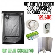 Kit Cultivo Bajo Consumo 80x80x160cm
