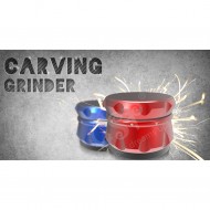 GRINDER CARVING NEGRO 4 PARTES (55 MM)